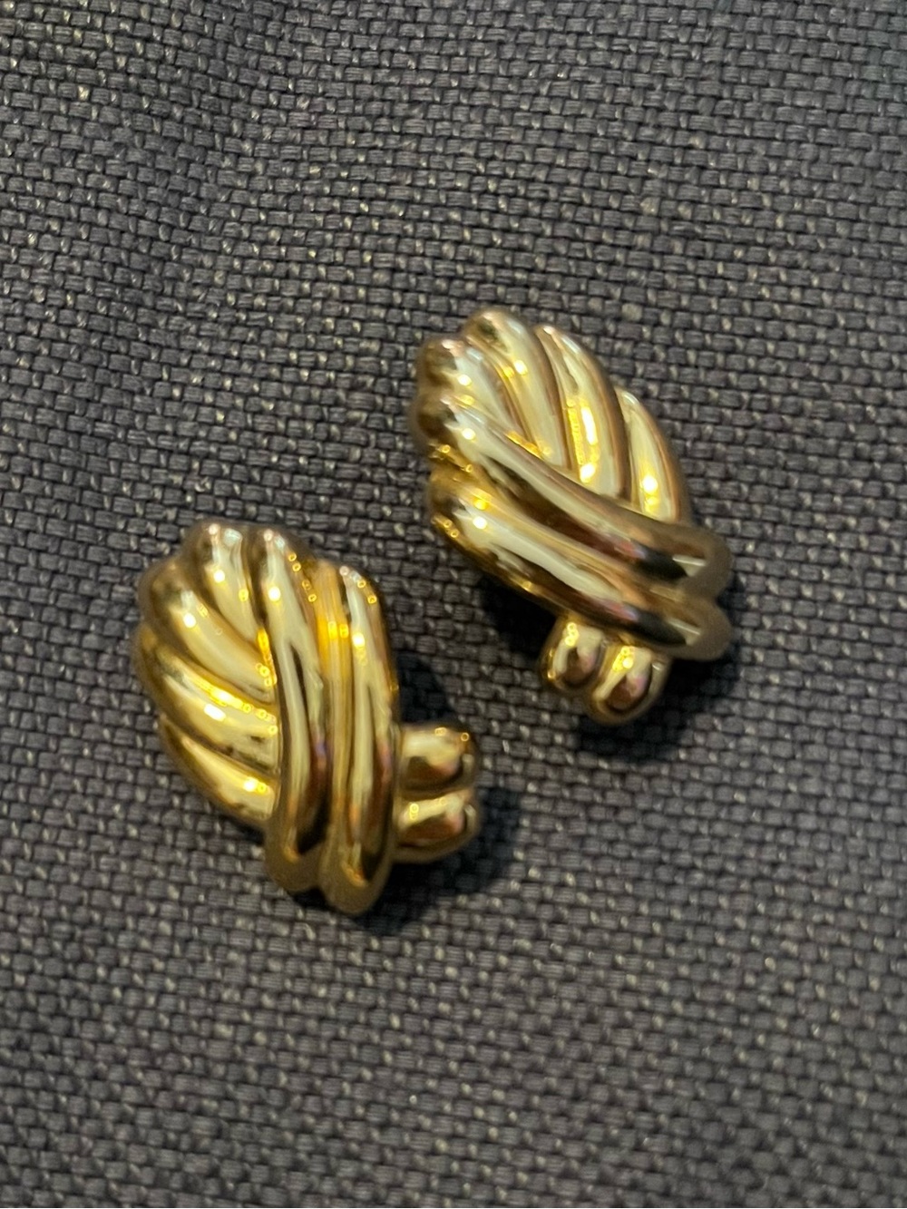 Vintage clip on Earrings Lot of 4 - Picture 4 of 10